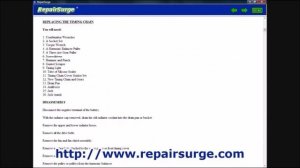 Honda Odyssey Service & Repair Manual 1998 1999 2000 2001 2002 2003 2004 2005 2006 2007 2008 2009
