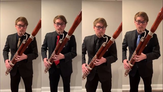 Luiz Bonfa - Black Orpheus for Bassoon Quartet+ смотреть онлайн