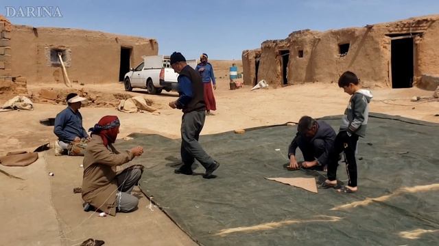 Amazing! 😮👌❗How do Iranian nomads rebuild their 150-year-old tents to travel to the mountains? ⛺⛰🗻🏕 смотреть онлайн
