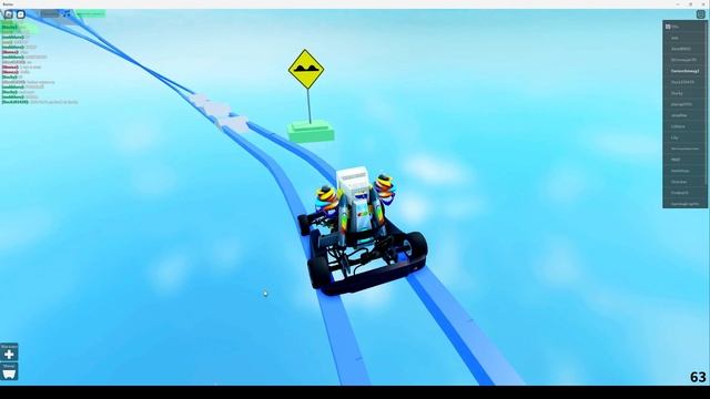 Катаемся на тележках в Роблокс. Получаем велосипед BMX. Riding A Cart in Roblox смотреть онлайн