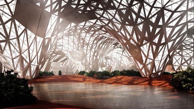 В 2054 году на Марсе планируют начать строительство первого горда для землян смотреть онлайн