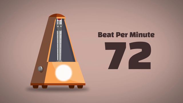 72 BPM Metronome [1Hour] смотреть онлайн