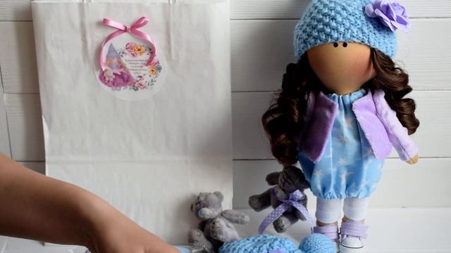 Набор для шитья куклы "Сиреневое облачко" (подарочный набор) смотреть онлайн