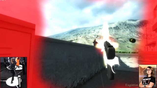 Cyberith Virtualizer Virtual Reality Multiplayer Shooter The Art Of Fight Intense Warfare Round 1 смотреть онлайн