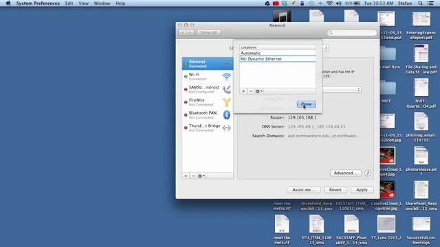 How to Connect to Dynamic Ethernet (DHCP) on a Mac смотреть онлайн