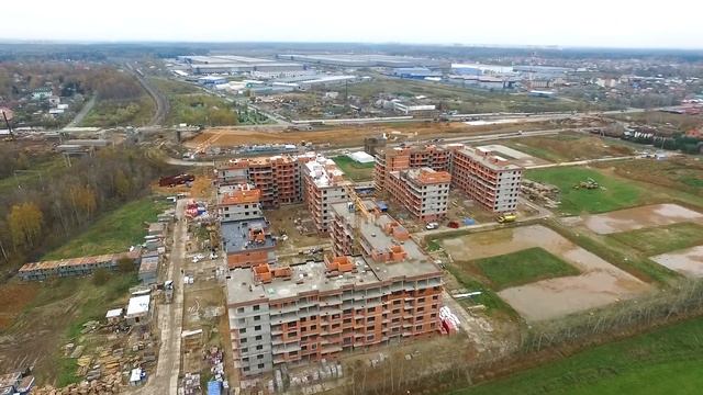 Аэросъемка ЖК "Barkli Медовая долина", 21.10.2016 смотреть онлайн