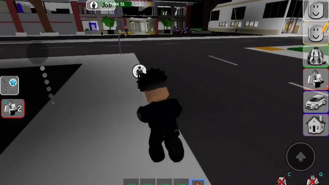 I WAS A SECURITY GUARD IN Brookhaven Roblox!! смотреть онлайн