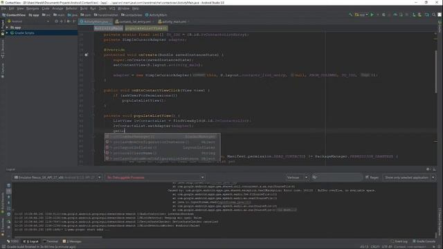 Prof. Dr. Ing. Harald Melcher - Hochschule Esslingen - Android - Contact View - 05 Cursor Loader смотреть онлайн