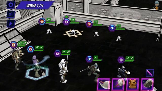 TMNT Legends April Kunoichi, Raph Vision Quest, Rocksteady, Raph Classic, Mikey Classic смотреть онлайн