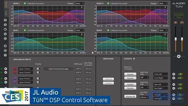 JL Audio FiX OEM Integration DSPs & TüN DSP Control Software | CES 2017 смотреть онлайн