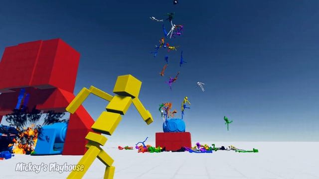 Fun with Ragdolls: Crazy Actions - Episode 15 смотреть онлайн