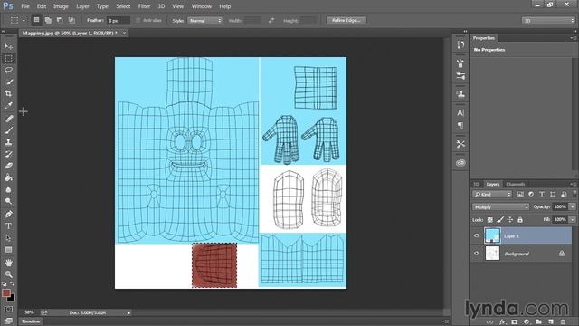 6.4 Текстуры и материалы. Создание текстур в Photoshop смотреть онлайн