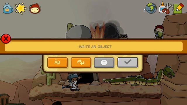Scribblenauts Unlimited Gameplay Walkthrough - Episode 7 - Maxwell is a Super Hero! смотреть онлайн