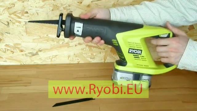 Aku pila ocasová Ryobi ONE+ LRS 180 - 18 V reciprocating saw, www.ryobi.EU смотреть онлайн