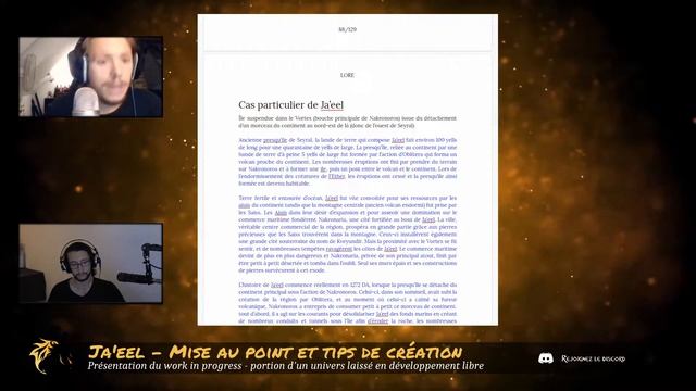 Création d'univers - Ja'eel, épisode 2 смотреть онлайн