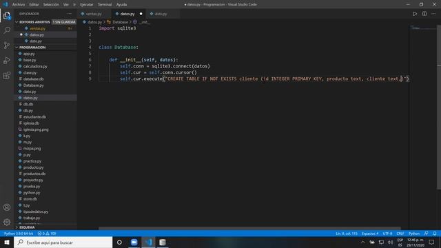 Aplicación de ventas con python смотреть онлайн