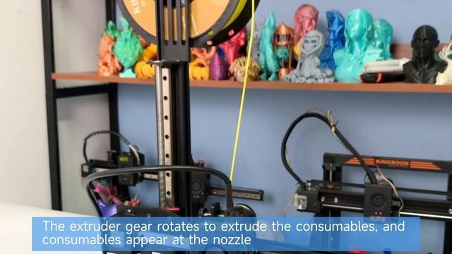 Screen Control Of The KINGROON KP3S Pro V2 #3dprinter  #3d