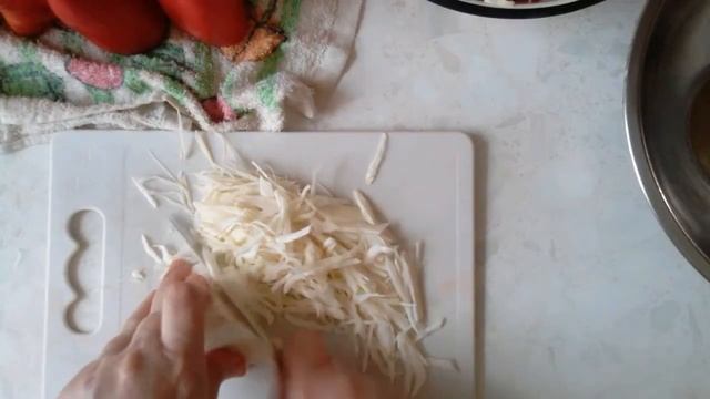 МАРИНОВАННЫЙ ПЕРЕЦ, ФАРШИРОВАННЫЙ КАПУСТОЙ. Домашняя еда. смотреть онлайн