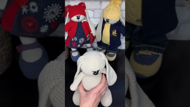 Одеваем зайку в стиле Тильда смотреть онлайн