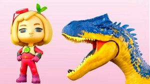 Машина времени и динозавры - Песенки Фортуны - Мультик из игрушек