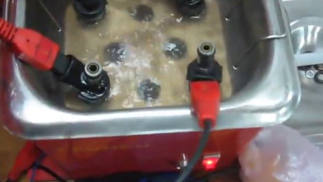 Промывка форсунок в Ультразвуковой ванне смотреть онлайн