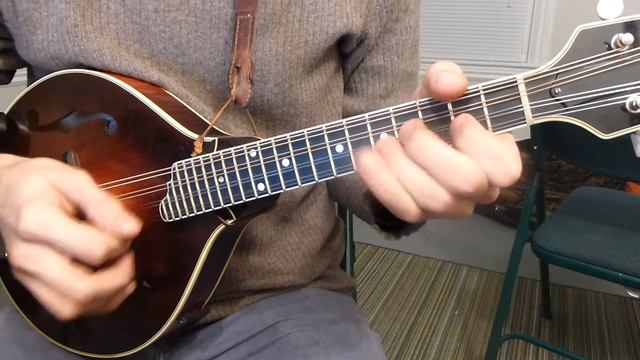 Charlie Mulvihill's - Traditional Fiddle Tune On Mandolin