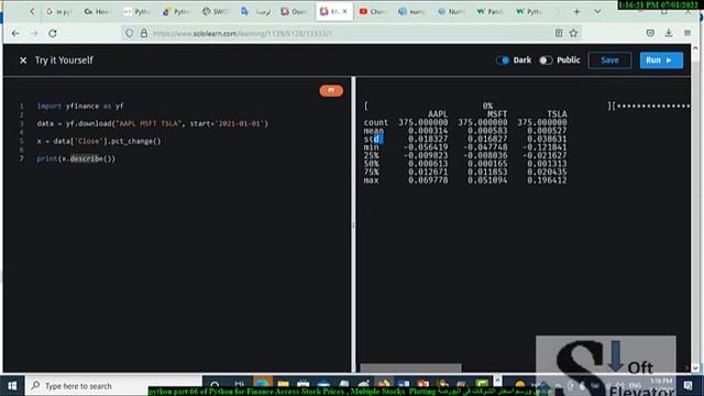 python part 68 of Python for Finance , Multiple Stocks Plotting смотреть онлайн