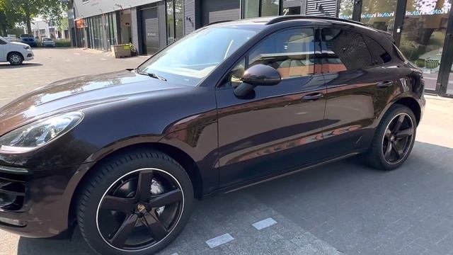 Porsche Macan - Mahogany metallic - 21" Sport Classic смотреть онлайн