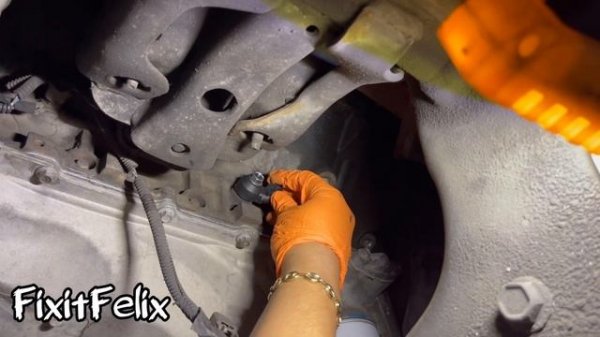 P0327 code ( How to replace Knock Sensor )