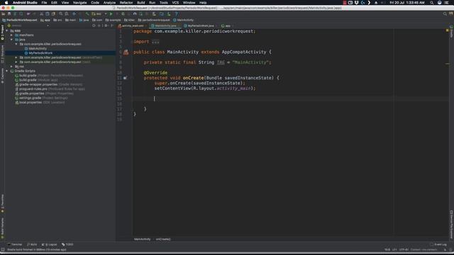 Periodic Work Request | Work Manger | Android Jetpack смотреть онлайн