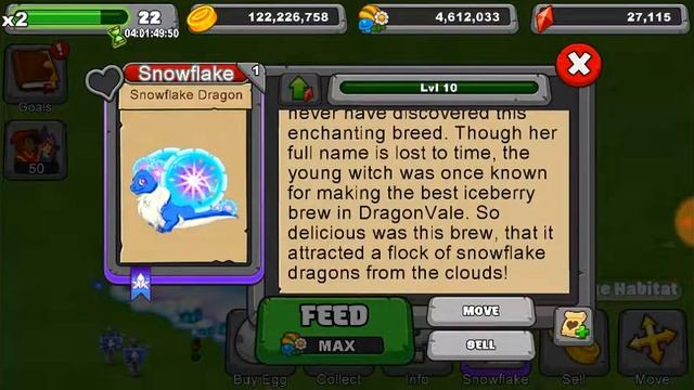 All Snowflake Dragons (DragonVale) смотреть онлайн
