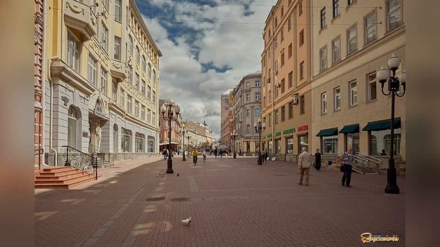 Булат Окуджава Песенка об Арбате (автор Демянко Т.В.) смотреть онлайн
