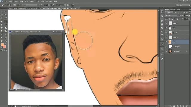 How to make 3D cartoon in photoshop смотреть онлайн