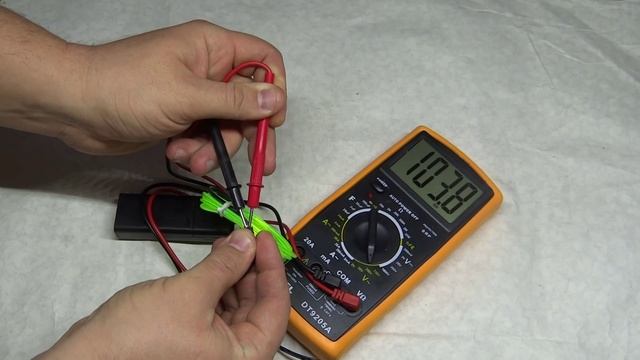 Неоновая подсветка и замеры напряжения. Видео №61 смотреть онлайн