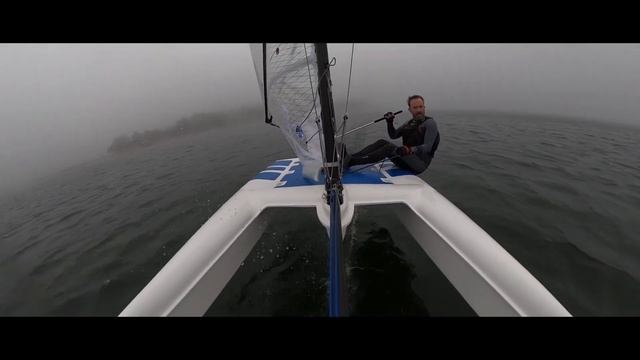 Foiling in the fog @Savannah Yacht Club смотреть онлайн