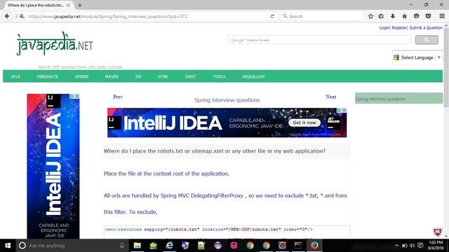Where do I place the robots.txt/sitemap.xml or any file in java web app?
- javapedia.net смотреть онлайн