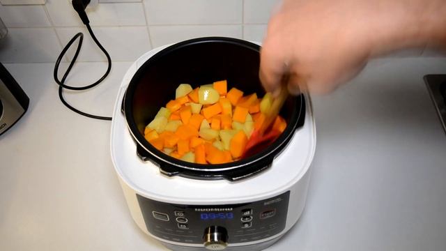 Тыквенный Суп с Карри в Мультиварке Скороварке Redmond RMC P350 Рецепты в мультиварке скороварке смотреть онлайн