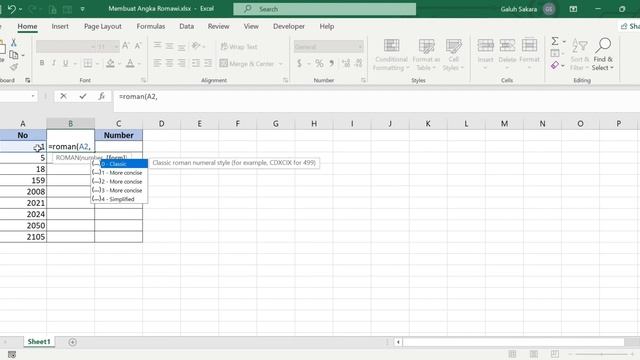 excel courses online free - convert numbers to roman - easy смотреть онлайн