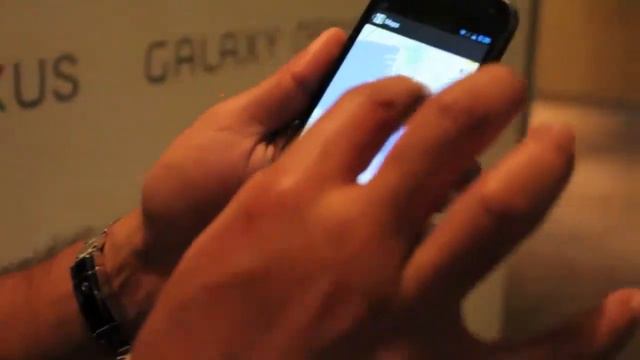 Android Beam: NFC Samsung Galaxy Nexus смотреть онлайн