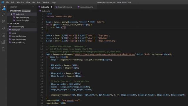 Cara Membuat QR Code Dengan Koneksi Database | How to Create QR Code With SQL Database Connection смотреть онлайн