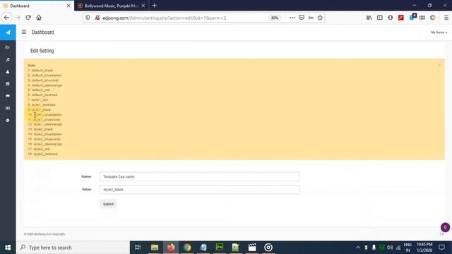 How Change Theme Style and Layout EDJSong PHP Script смотреть онлайн