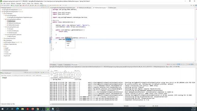 Spring Boot-4: send a json file to the localhost in spring boot смотреть онлайн