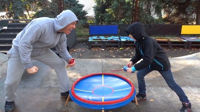 Beyblade Burst GT Rise! Aiga Vs Drum Final Voyage! Episode 26 / Real Life