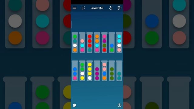 Ball Sort Puzzle Level 153 (Ball Sort Puzzle - Color Sorting Games by Spica Game Studio) смотреть онлайн