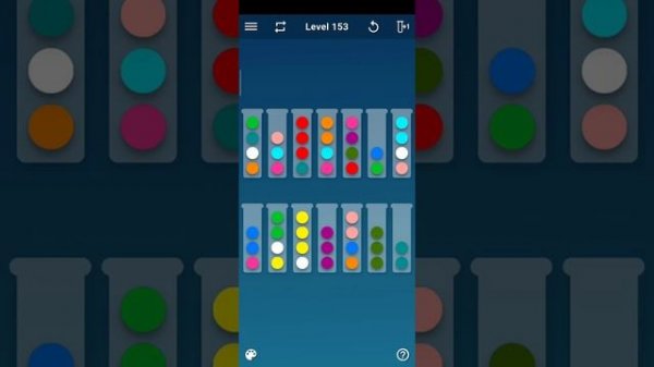 Ball Sort Puzzle Level 153 (Ball Sort Puzzle - Color Sorting Games by Spica Game Studio)