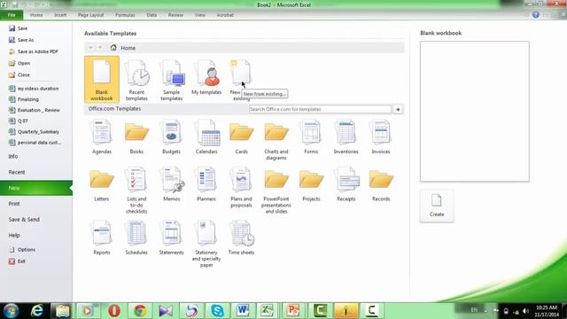 Excel: Creating new workbook | Step by Step смотреть онлайн