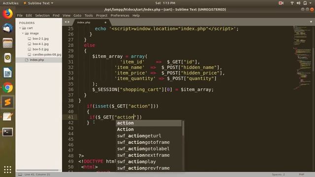 How make Simple Shopping Cart using PHP and MySql смотреть онлайн