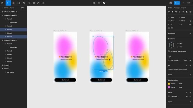 How To Make A Simple Color/gradient Animation In Figma
