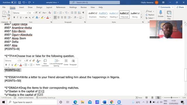 Import All Question Types From Microsoft (MS) Word Into Moodle смотреть онлайн