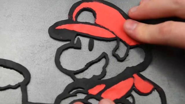 Making Paper Mario Using Polymer Clay (Tutorial) смотреть онлайн